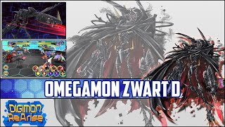 OMEGAMON ZWART D SHOWCASE Fade Shot Digimon ReArise [upl. by Erotavlas]