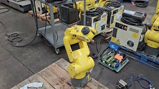 FANUC LR Mate 200ic Industrial Robot  F109412 [upl. by Pufahl640]