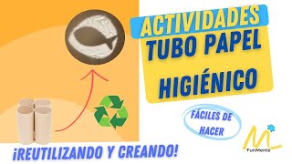 Actividades FÁCILES con tubos de papel higiénico  25 años  Manualidades divertidas [upl. by Roderic]