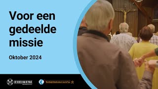 Voor een gedeelde missie – De Video van de Paus 10 – oktober 2024 [upl. by Maher945]