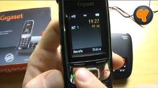 Test amp Funktionen Gigaset C620  C620A Schnurloses DECT Telefon mit Anrufbeantworter [upl. by Emarej]