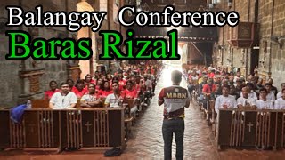 BALANGAY CONFERENCE 2025  BARAS RIZAL Balangay MBBN  NAZARENO 2025 [upl. by Renell]