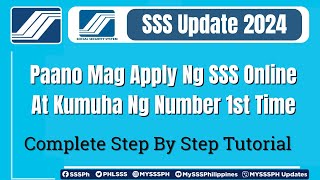 Una Mo Dapat Gawin Pag Mag Aaply Ng SSS At Kumuha ng SS Number Online For Beginners [upl. by Ninos]