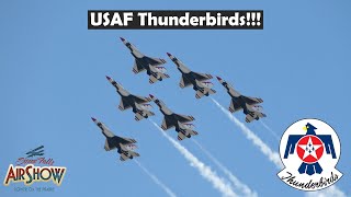 2023 Sioux Falls Airshow  United States Air Force Thunderbirds [upl. by Ofelia]