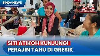 Kunjungi Perajin Tahu di Gresik Siti Atikoh Bicara Pentingnya Kedaulatan Kedelai [upl. by Avid]