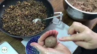 How To Make Kibbeh  Learn To Shape Kibbeh Lebanese Style [upl. by Siloam518]