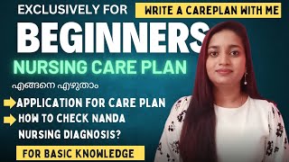 Nursing care plan for beginners How to write Application for nursing diagnosis NANDA Ndiagnosis [upl. by Gustavus481]