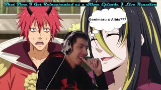 BENIMARU X ALBIS That Time I Got Reincarnated as a Slime Season 3 Episode 3 Live Reaction [upl. by Amyas]