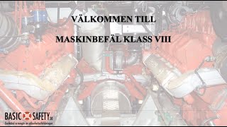 Välkommen till Maskinbefäl klass 8 kurs [upl. by Namajneb364]