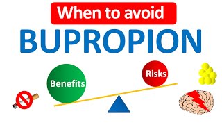 Bupropion and its contraindications  When to avoid [upl. by Hays]