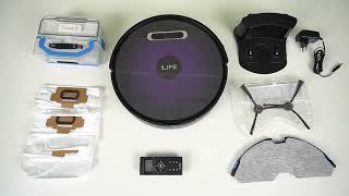 ILIFE V3s Max Robotic Vacuum Cleaner  App Connection  Maintenance  Product Demonstration [upl. by Alon]