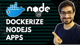 How to Build Nodejs Apps with Docker  Dockerize Nodejs and Express Apps [upl. by Laeahcim]