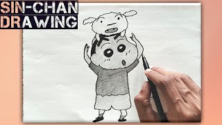 Sinchan Drawing Cartoon Drawing [upl. by Everest]