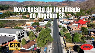 Asfalto novo na localidade de Angelim em São Fidélis RJ [upl. by Behah328]