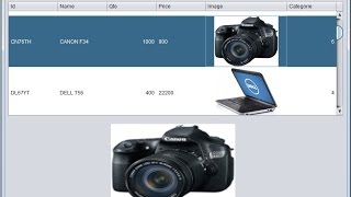 Java  How To Display Image From JTable To JLabel In Java  with source code [upl. by Ettedualc]