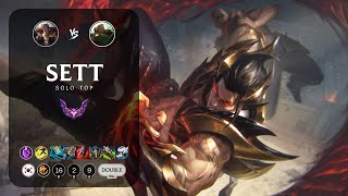 Sett Top vs Illaoi  KR Master Patch 147 [upl. by Blinni]