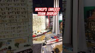 Incredible Minature Train Scenery 🚂 enterTRAINment Junction Ohio train modelrailroad scenery [upl. by Becket]