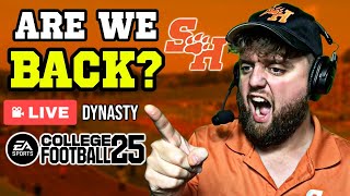 LIVE NCAA FOOTBALL 25 DYNASTY  Coaching for My Job Sam Houston State Dynasty CFB25 NCAAFootball [upl. by Sinylg730]