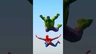 HULK AND SPIDERMAN TAKES REVENGE FROM VENOM 🤯 shorts gta5 [upl. by Ellard534]