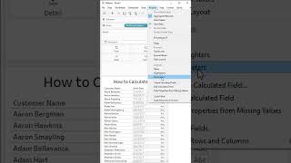 How to Calculate Age in Tableau [upl. by Dilan]