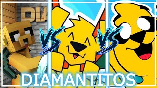 DIAMANTITO 1 VS DIAMANTITO 2 VS DIAMANTITO 3💎  CANTA CON MIKECRACK  ♪MAZER MUSIC♪ [upl. by Lunseth]