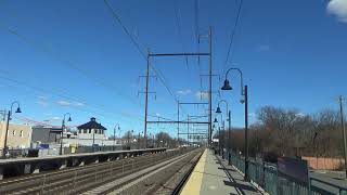 Amtrak Acela Train at Croydon Station [upl. by Steward]