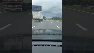 UK Motorway Driving  Middle Lane  cardriving drive drivesafe motorway viral car m5 [upl. by Alakcim]