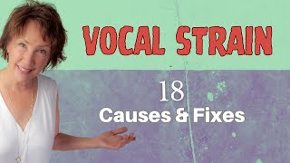 Vocal Strain 18 Causes amp Fixes For Your Tired Voice [upl. by Ritch]