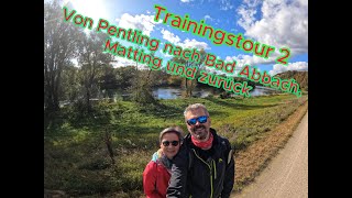 Trainingstour 2  Von Pentling nach Bad Abbach an der Donau entlang Matting und zurück [upl. by Packer]