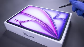 iPad Air M2 13quot 2024 Unboxing and Camera Test  ASMR [upl. by Wincer]