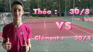 1ER TOUR DU TOURNOI DE BRUNOY CONTRE CLEMENT 304 [upl. by Ahsercal]