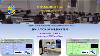 Torsion Test  Experimental Setup [upl. by Egon]