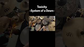 Toxicity Drum Cover drums shorts short soad drumcover [upl. by Maletta]