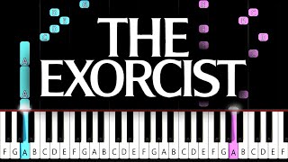 The Exorcist Theme  Piano Tutorial [upl. by Nancey]