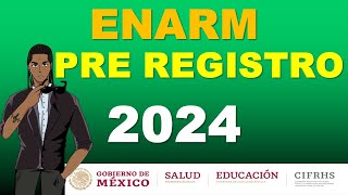 PRE REGISTRO ENARM 2024 EN VIVO [upl. by Prendergast]