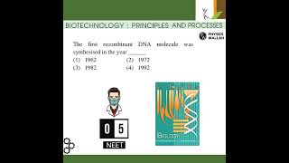 Biotechnology principles and processes class 12 neet neet2024 [upl. by Rutherfurd]