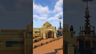 Tatooine Hideout Minecraft starter base w Seefro minecraft starwars shorts gaming [upl. by Tterb71]