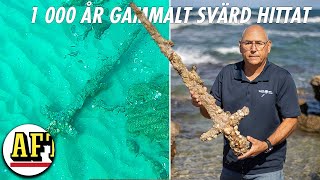 1000 år gammalt svärd hittat i Medelhavet ”Den som svingade var stark” [upl. by Ymerej]