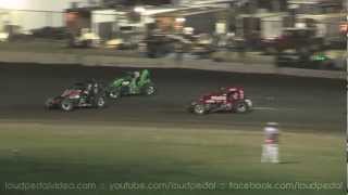 Ocean Speedway 61612  USACCRA Sprint Cars [upl. by Sremmus496]