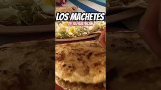 Los primeros machetes en Alfajayucan Hidalgo antojitosmexicanos comida garnacha quesadillas [upl. by Gabrielli517]