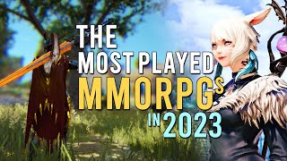 Most Played MMORPGs 2023 [upl. by Anihs]