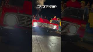 Small Tire Nitrous Falcon  Pickwick Dragway Noprep Race noprepracing [upl. by Bruno]