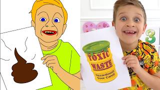 Diana and Roma Learn and play From 1 to 10  cartoon funny drawing meme [upl. by Christoffer]