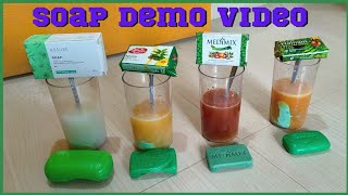 VESTIGE  Assure Soap With Other Brands Soaps Demo Video  Vestige Tamil  Vestige ALL IN ALL [upl. by Eirallih]