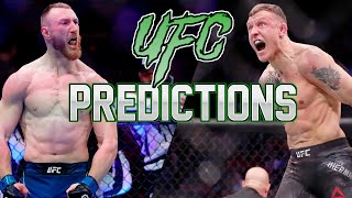 UFC Fight Night Hermansson vs Pyfer Predictions [upl. by Turoff]