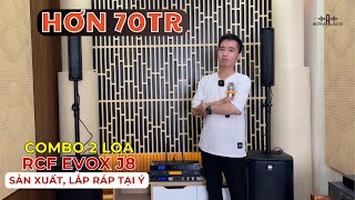 Bộ Dàn Colum Array HOT Nhất Của Nhà RCF Italia👑Karaoke Cao Cấp Cực Đã Hơn 70 Triệu👑RCF EVOX J8 [upl. by Oxley]