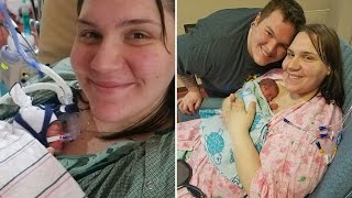 Couple Welcomes Quadruplets After Struggling To Conceive For Years [upl. by Burnie]