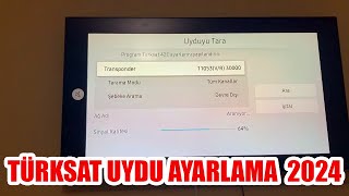 TÜRKSAT 4A OTOMATİK UYDU AYARLAMA 2024 [upl. by Ferrell]