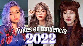 LAS TENDENCIAS DE COLOR 2022 🔥🍒 CABELLO [upl. by Rothstein]