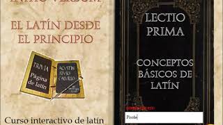 Lectio I Gramática [upl. by Etteniotnna]